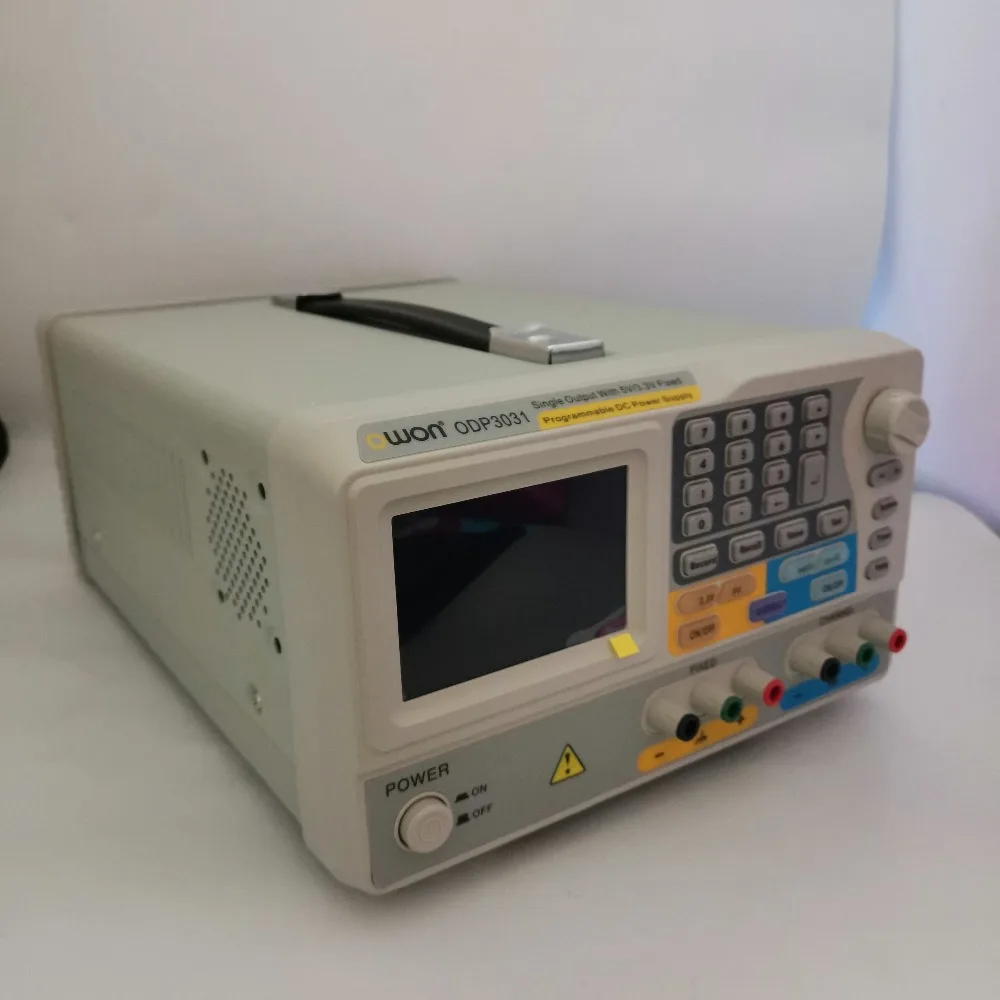 OWON ODP3031 105W Программируемый лабораторный источник питания 30В 3A 1mV 1mA Разрешение 1-CH Выход, с выходом 5 V/3,3 V фиксированный источник питания постоянного тока