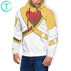 Толстовка She Ra с капюшоном She-ra, худи с бантом, мужской свободный пуловер, худи, осенние красные худи с длинным рукавом, популярные худи