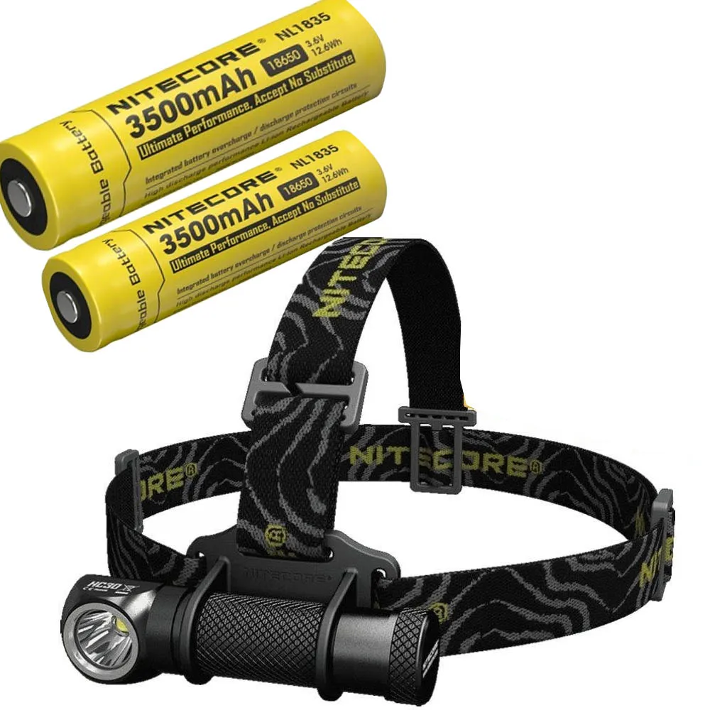 NITECORE HC30 HC30W головной светильник CREE XM-L2 U2 светодиодный Макс 1000ЛМ дальность луча 162 М