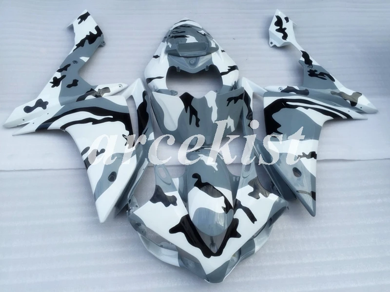 

Injection Mold New ABS Full Tank cover Fairings Kit Fit For YAMAHA YZF-R1 2004 2005 2006 r1 04 05 06 body set camouflag