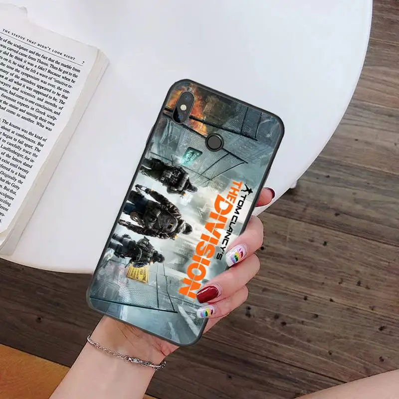

TOM-CLANCY-S-THE-DIVISION Phone Case For Xiaomi Redmi 7 9t 9se k20 mi8 max3 lite 9 note 8 9s 10 pro Soft Silicone Shell