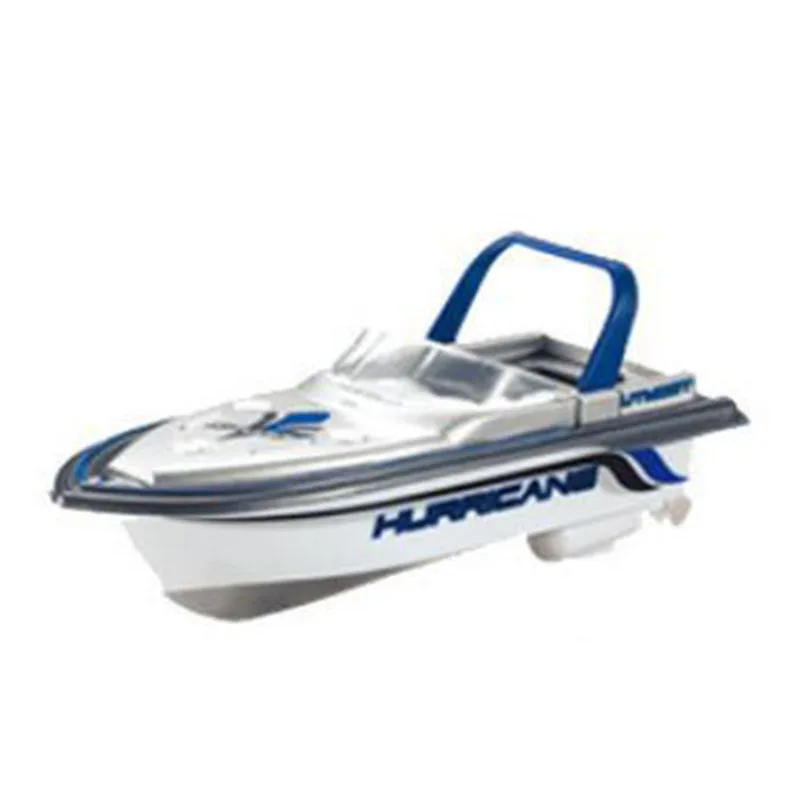 

Mini Simulation Remote Control Boat Model Wireless Control Motorboat Mixed with Children's Toys 777-218 Plastic Cement RC Boats
