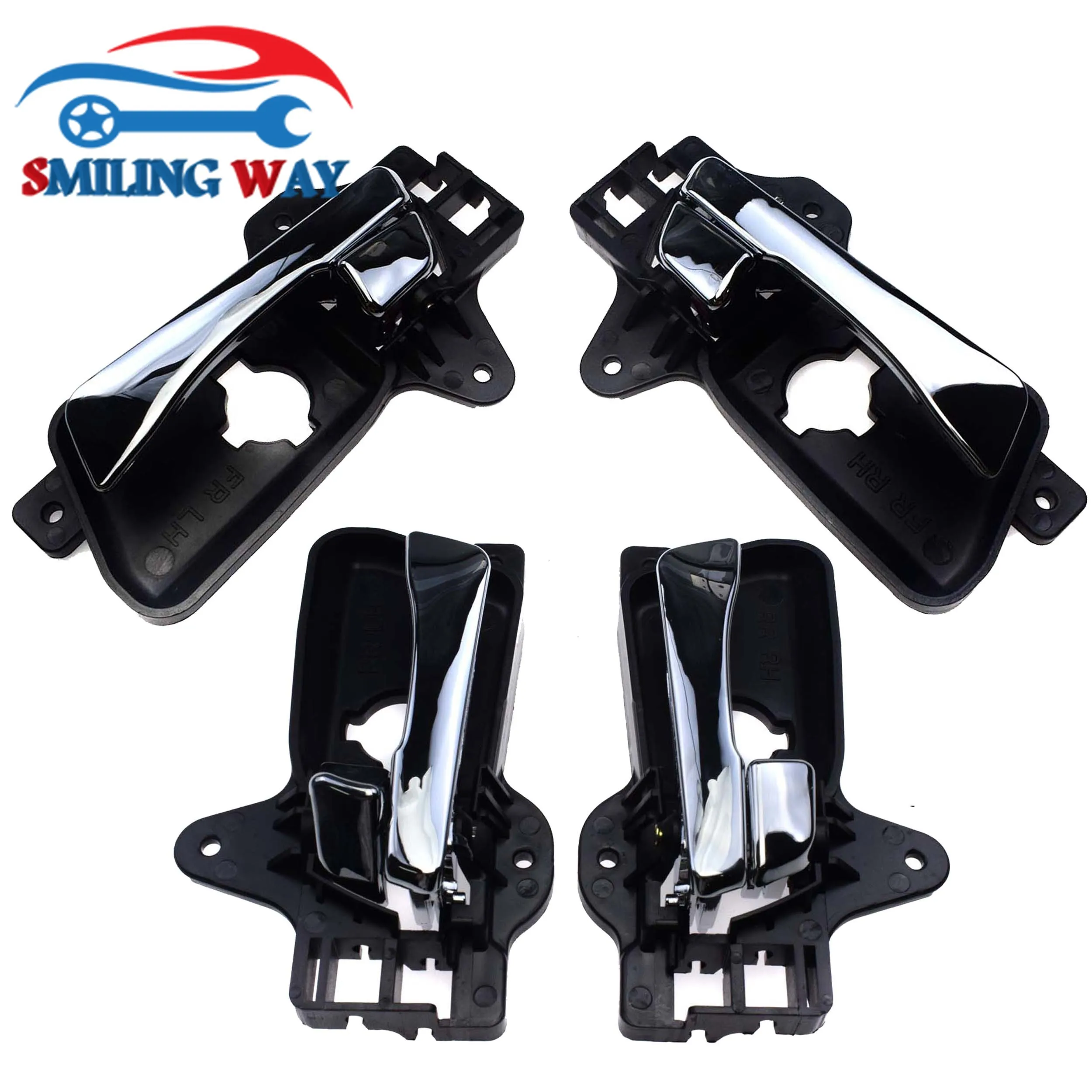 Хромированная передняя задняя левая правая внутренняя дверная ручка для Hyundai i30