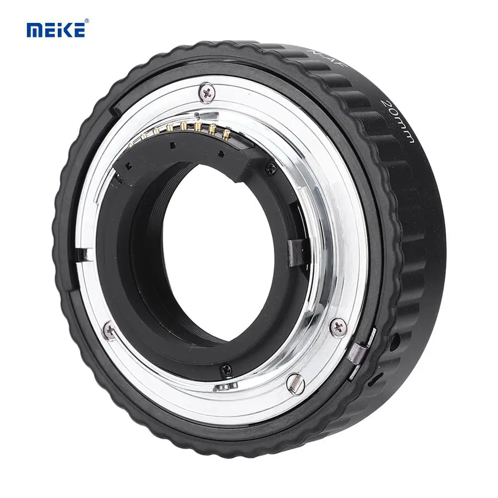 Макрообъектив Meike с автоматической фокусировкой удлинитель для объектива 12 мм + 20