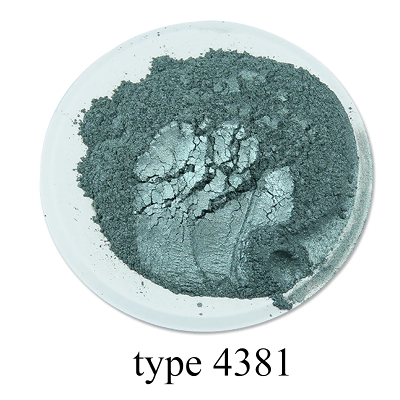 

50g Pearl Powder Pigment Acrylic Paint Type4381 Green for Crafts Arts Automotive Painting Soap Dye Colorant Mica Powder Pigment