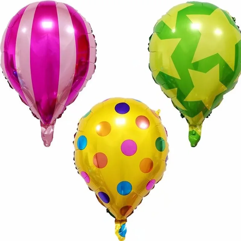 

Новые воздушные шары в горошек со звездами в полоску, свадебное украшение, фольгированные воздушные шары, украшения для дня рождения, вечер...