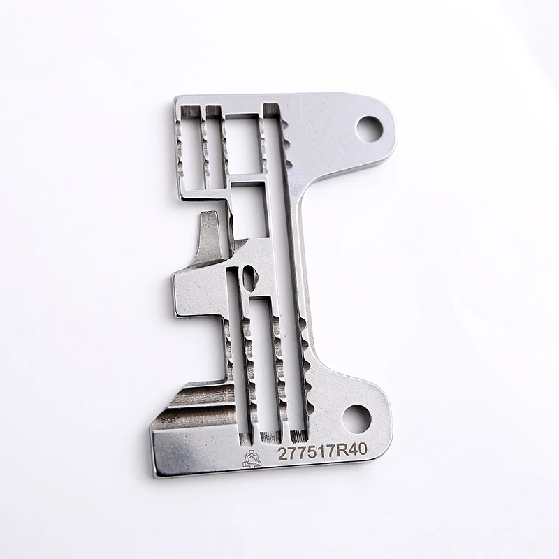 Q X Юн швейная машина Запчасти игольная пластина 277517R40 277517R50 для PEGASUS EX3216-03/223K хорошего качества