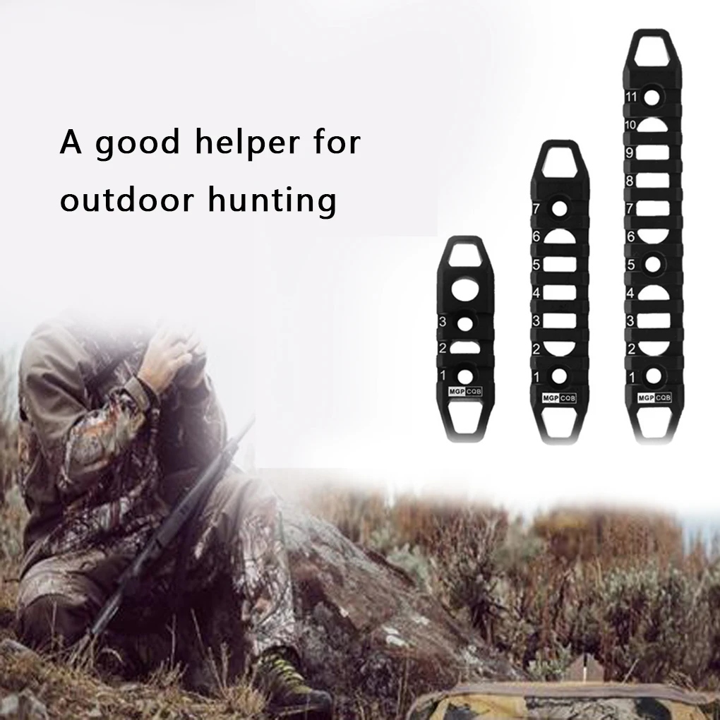 

3-7-11-Slots For Keymod/M LOK Rail Base Segment Handguard Section Aluminum Weaver for Hunting Gun Airsoft