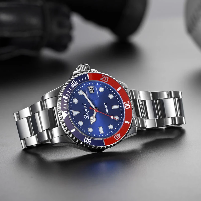 Лидирующий бренд Роскошные Спортивные кварцевые наручные часы мужские военные