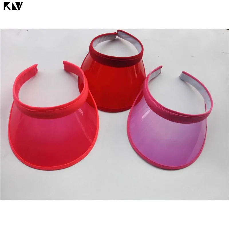 Шляпа с открытым верхом и широкими полями из ПВХ пластика|Мужские шляпы от