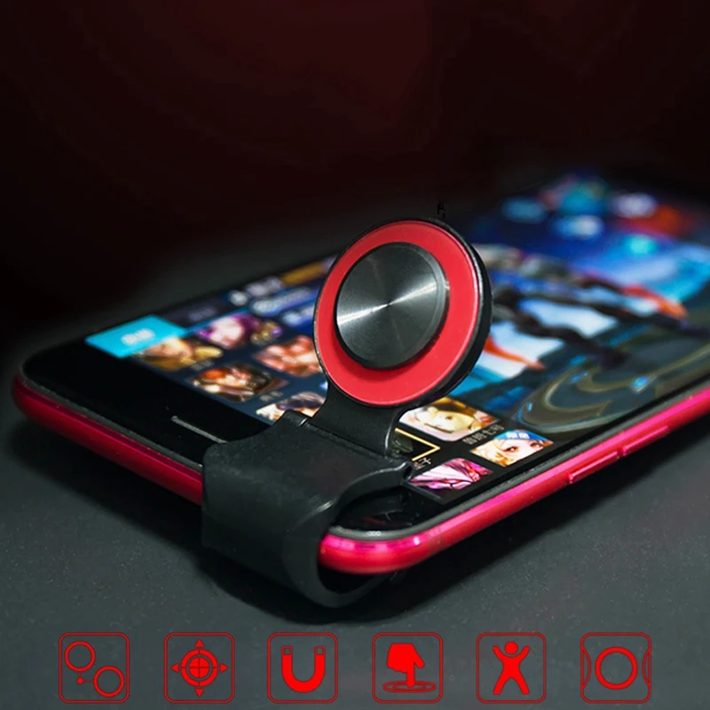 Mobile Game Joystick for PUBG Controller Clip Handle Rocker Walking Artifact | Электроника