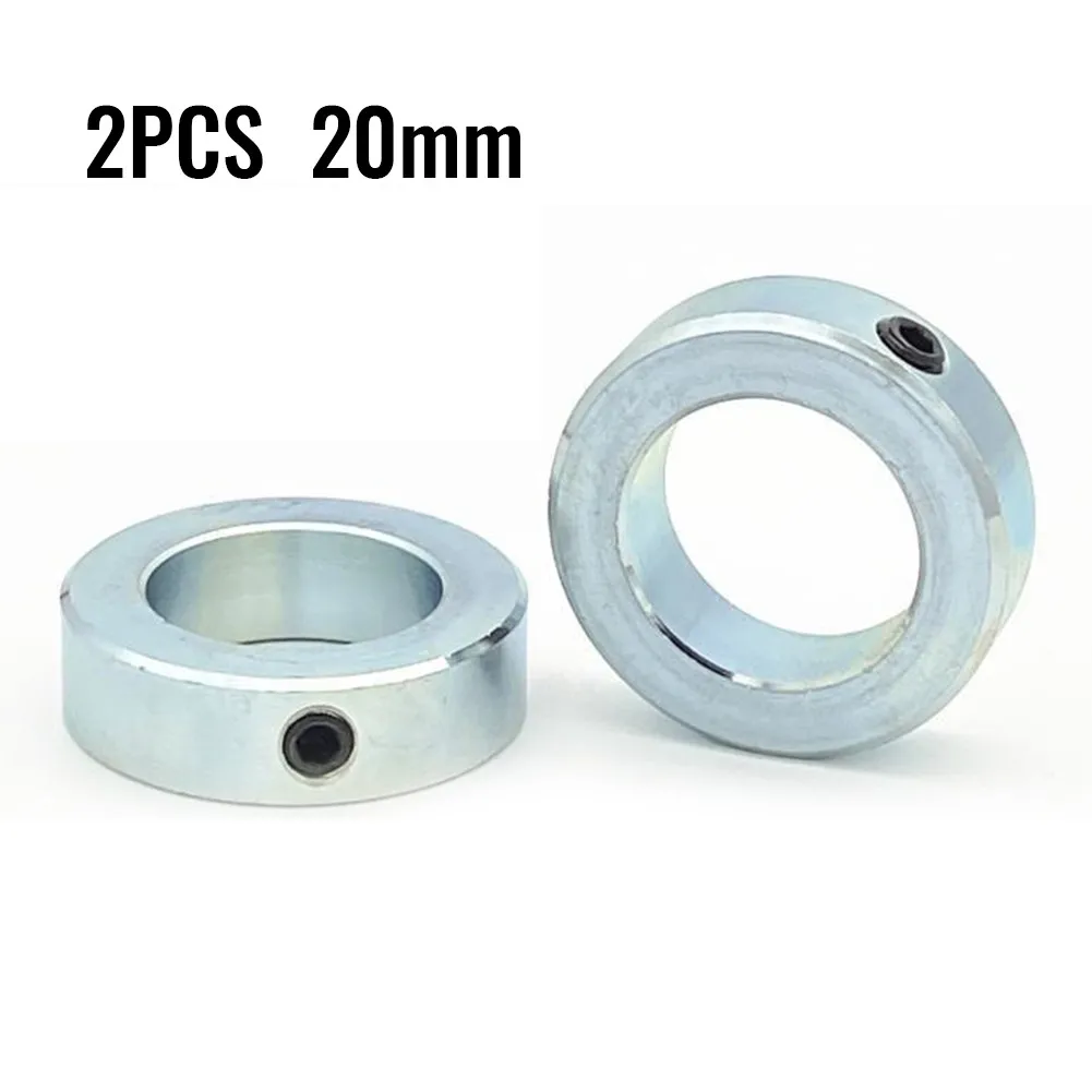 

Kit 2pcs Locking Clamps Metric Plated Set Shaft Solid Steel Tools Zinc