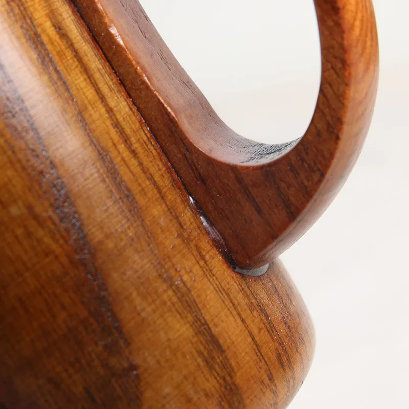 Натуральный жилеткой обманкой деревянная чашка ручной работы деревянные Кофе