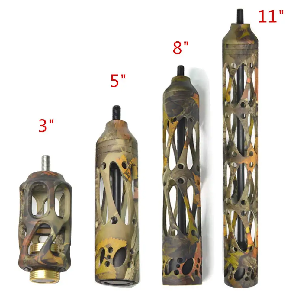 Archery Compound Bow Stabilizer Vibration Absorber Shock Aluminum Damper For Accessories | Спорт и развлечения