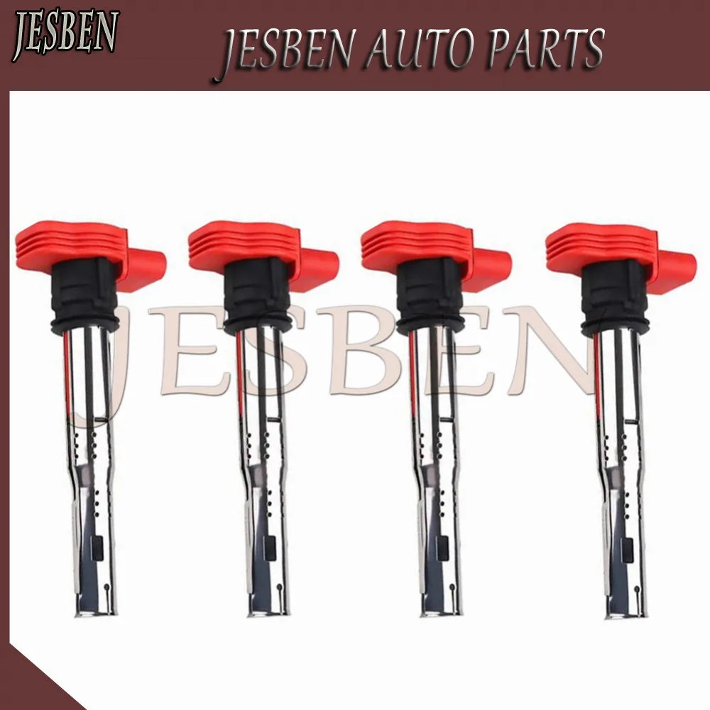 Катушка зажигания для VW Jetta Golf GTI GLI Passat Tiguan CC Touareg A3 A4 A5 A6 A7 A8 TT Q3 Q5 R8 06E905115E 07K905715F 4