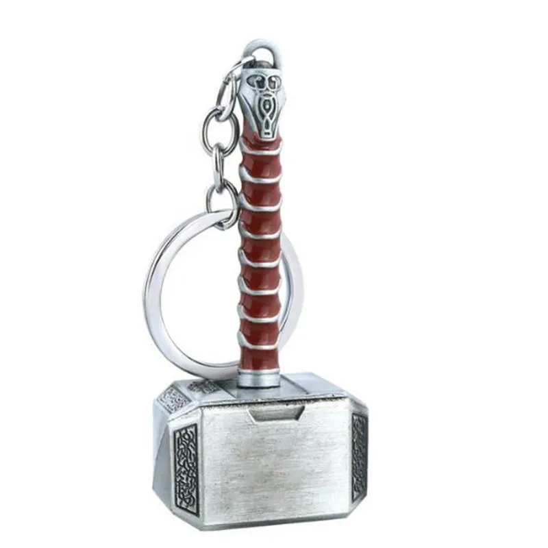 20 шт., брелок для ключей hero Thor Axe Hammer, Мстители, Бесконечная война, железный мужской молоток, Капитан Америка, llavero, брелок, ювелирные аксессуары