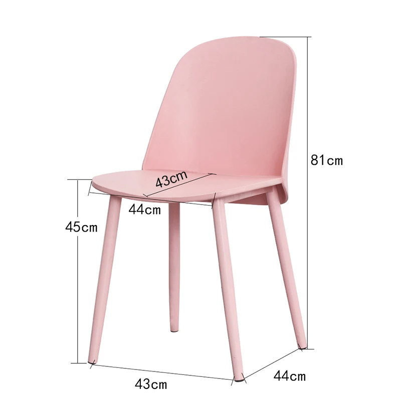 Современная мода дизайн Пластик джентльмен стул для столовой современная мебель