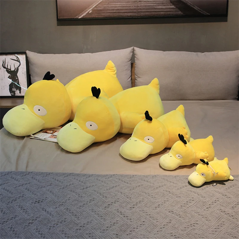Kawaii Psyduck daze желтая утка плюшевая мягкая подушка большого размера украшение для