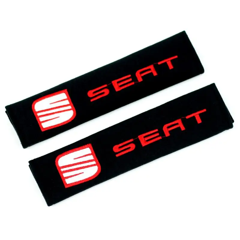 Чехол для ремня безопасности из углеродного волокна 2 шт. чехол автомобильного