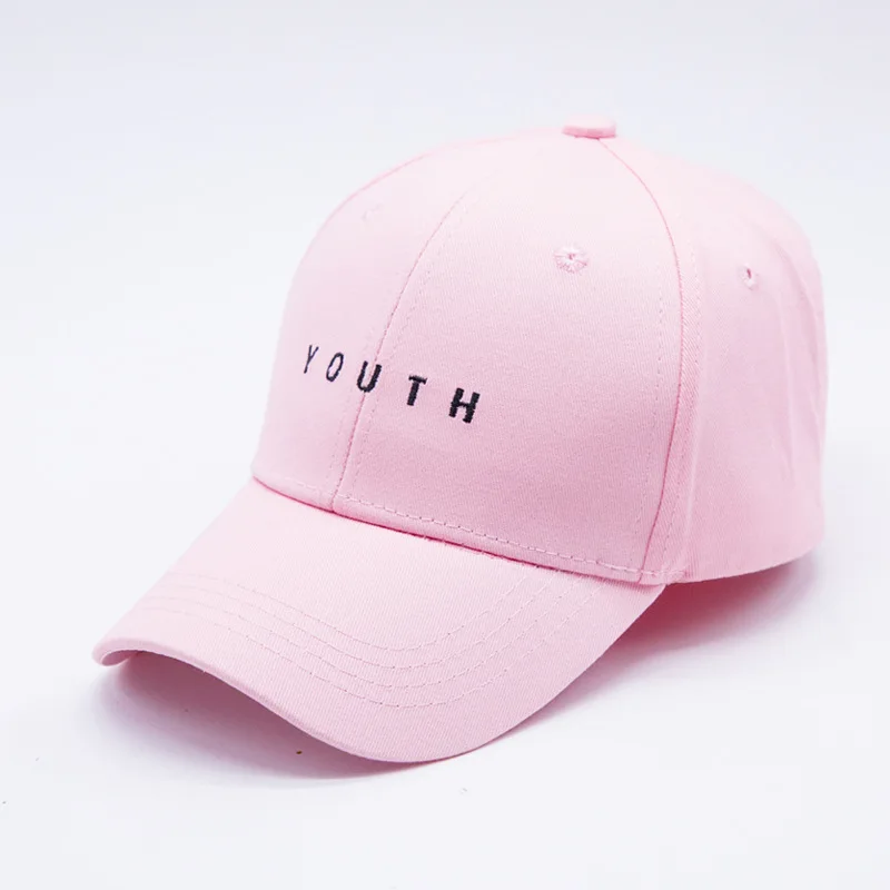 

New Fashion Youth Letter Baseball Caps For Women And Men Adjustable Snapback Cap Kpop Summer Trucker Hats Outdoor Sun Dad Hat