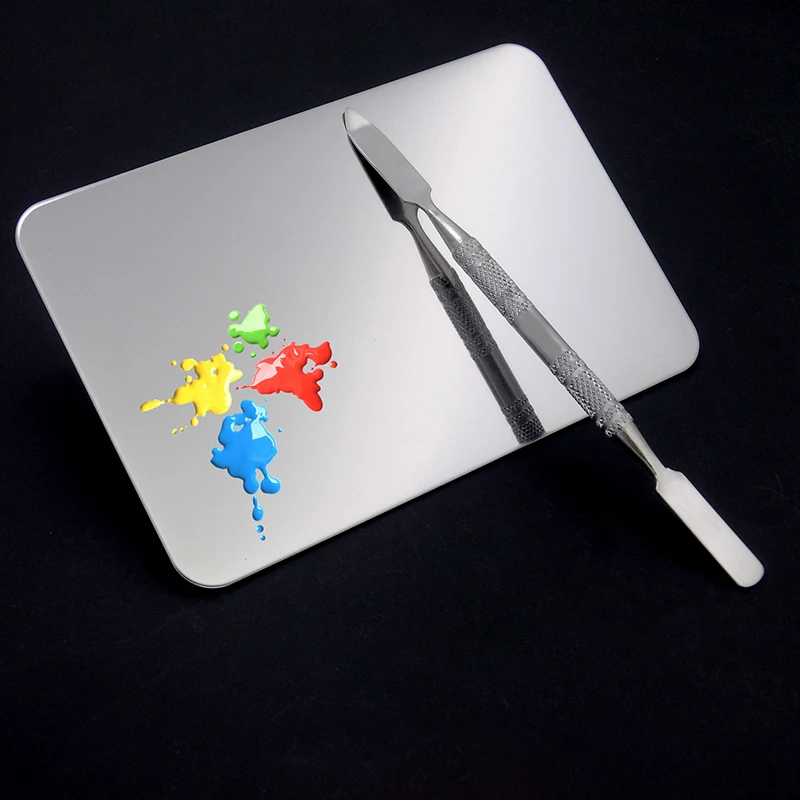 1 шт. основа смешивание инструмент для макияжа прямоугольная палитра красоты из