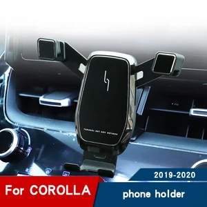 car phone holder air vent mobile phone stand for toyota corolla interior modification mobile phone holder accessories 2019 2020 free global shipping
