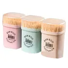 250 шт.корд. Одноразовая фотография для дома, ресторана, отеля, товары, инструменты для зубочисток с коробкой, случайный цвет