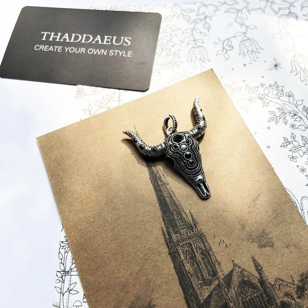 Подвеска в виде быка искусственный меч Модные Винтажные Украшения Rebel