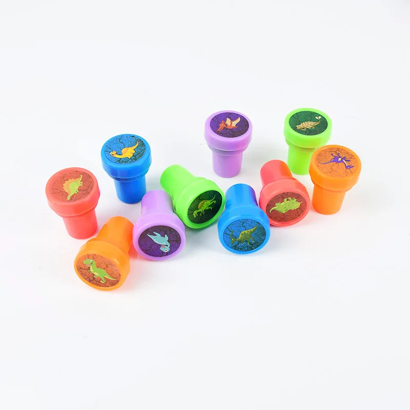 10 шт./кор. круглый резиновый штамп детская Скрап штампа деревянная игрушка