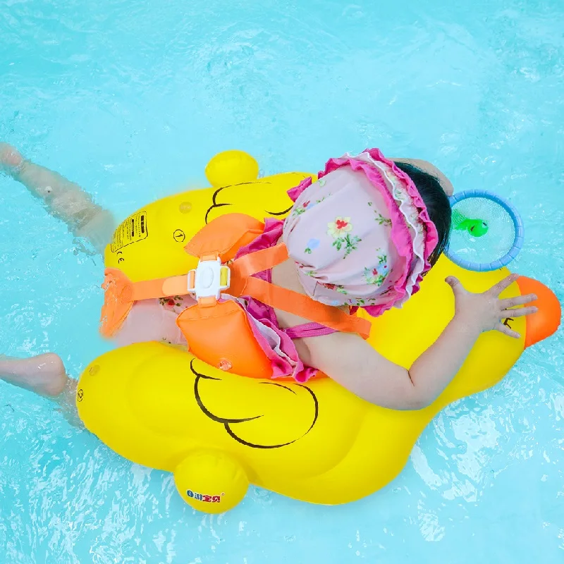 Детский поплавок, надувное кольцо для плавания с навесом, аксессуары для бассейна, водное удовольствие, игрушки для бассейна, кольцо для пла...
