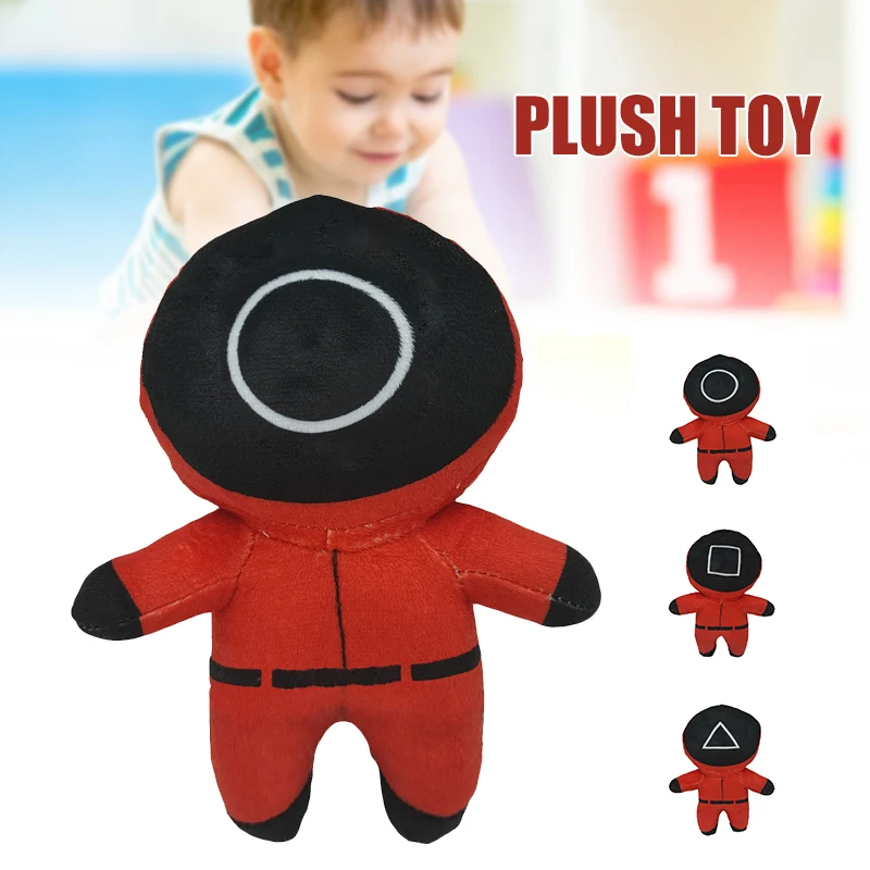 

Plush Korea Tv Squid Game Stuffed Doll Soft Throw Pillow Decorations Children Kids Birthday Present Gifts Drop Shipping
