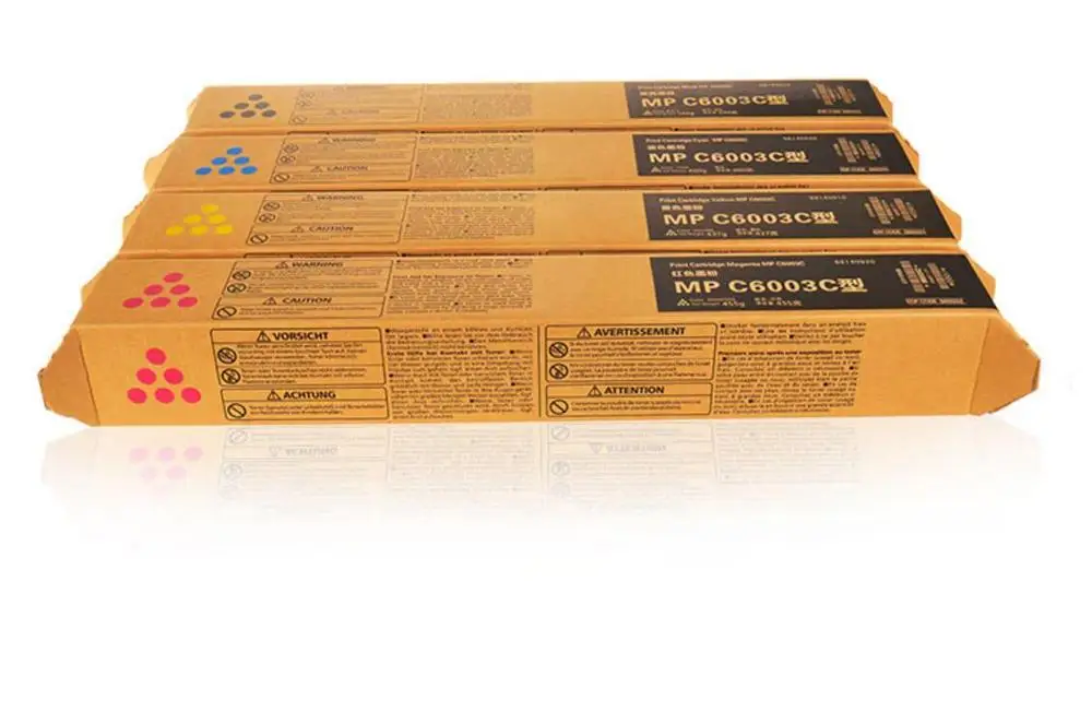 Новый совместимый цветной тонер-картридж MPC6003 для Ricoh MP C4503 C5503 C6003 картридж