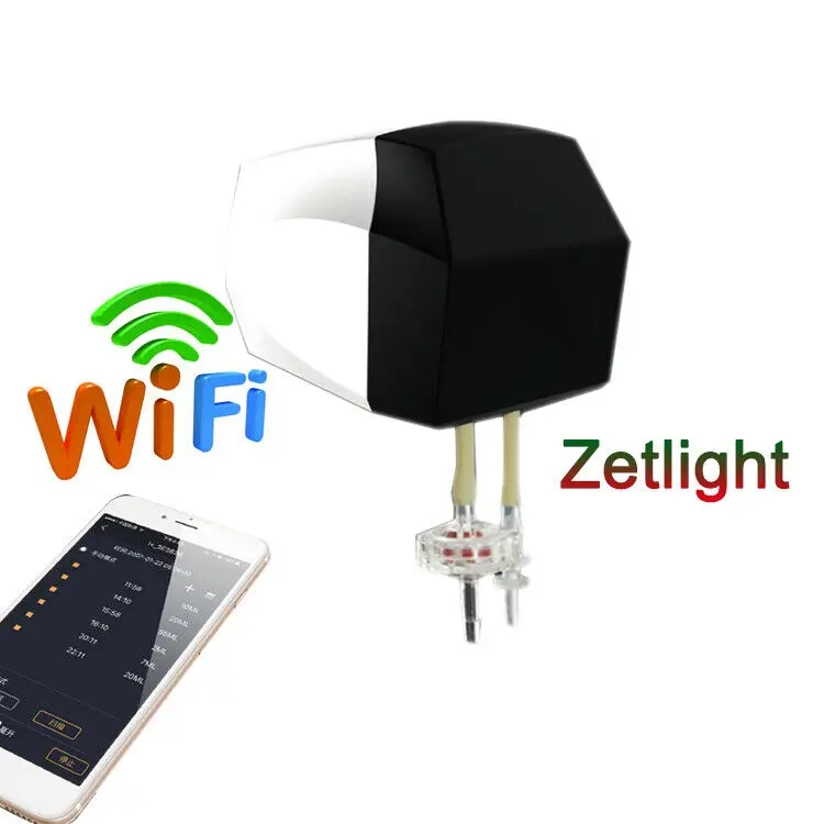 Дозирующий насос Zetlight с Wi-Fi программируемый резервуар для морского рифа соленой