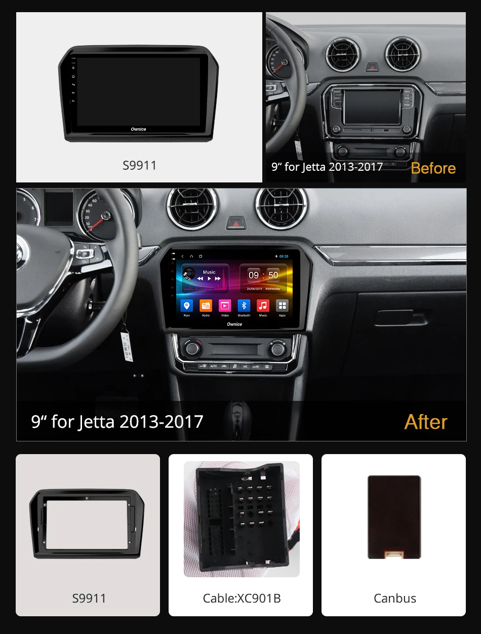 Ownice 9 &quotAndroid 0 Octa Core для Volkswagen VW Jetta 2013 2014 2015 2016 2017 k3 k5 k6 автомобильное радио GPS Navi