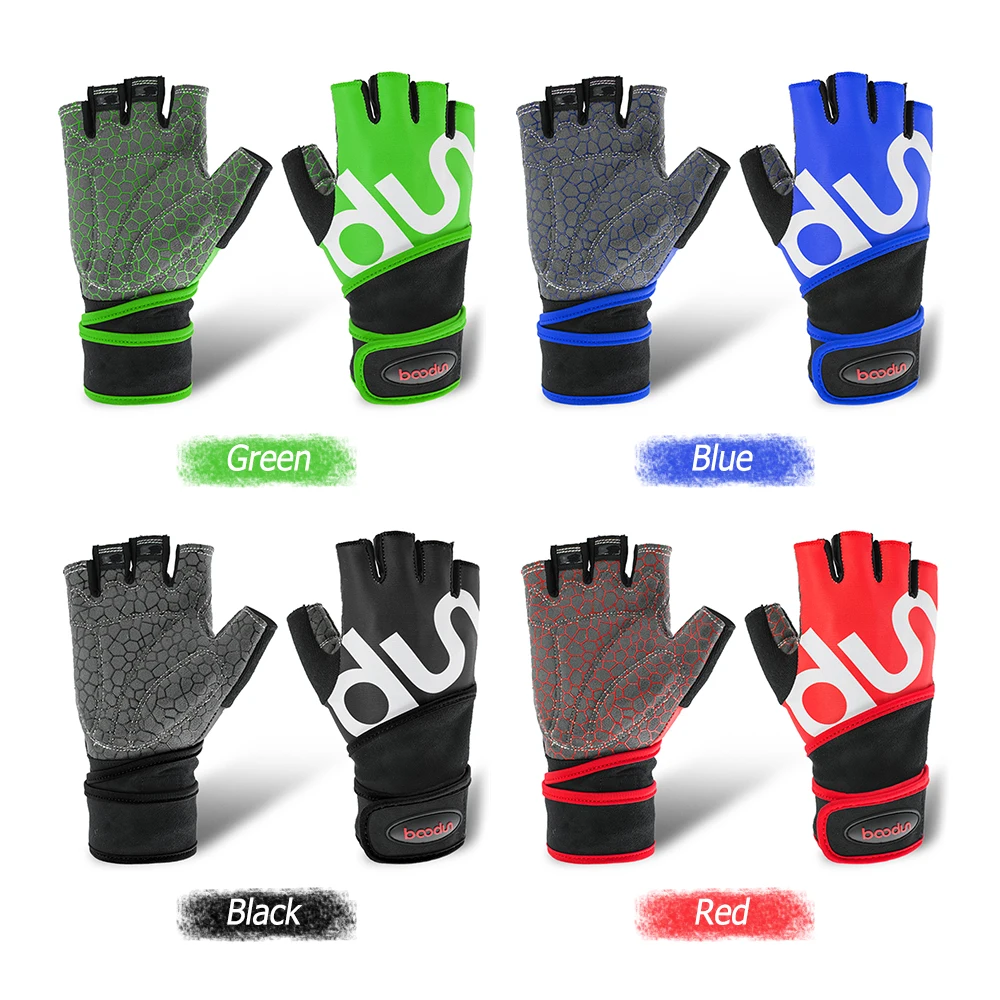 Перчатки для тяжелой атлетики спортивные перчатки бодибилдинга с полупальцами