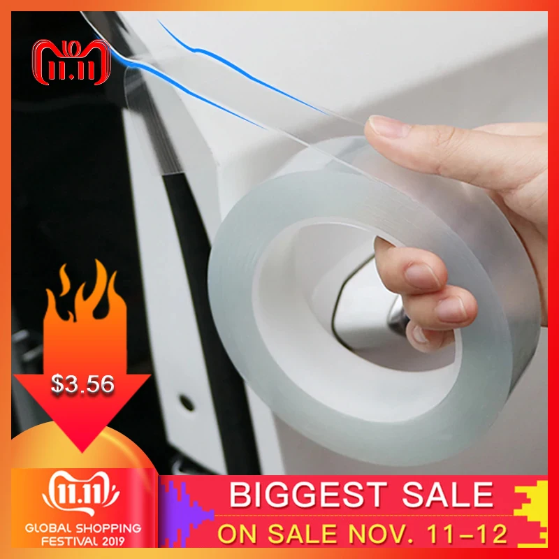 Автомобильная наклейка s Защитная пленка для салона автомобиля края двери