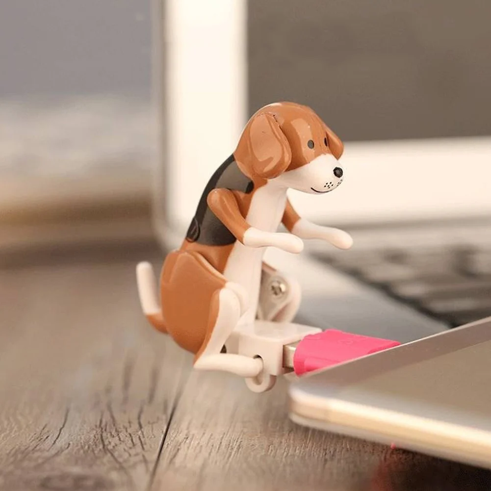 Забавный милый питомец USB Humping Spot Dog Dongle рождественские подарки офисный