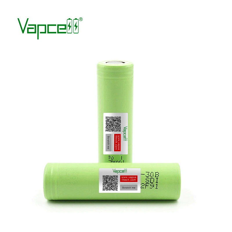Оригинальный литий-ионный аккумулятор Vapcell 18650 30B 3000 мАч 3 7 в/4 35 в аккумуляторные