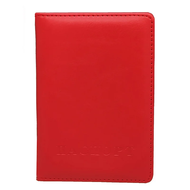 Русские буквы тисненые обложки для паспорта много слотов карт держатели ID