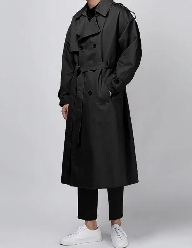 S-6XL популярная/Весенняя Мужская Новая модная двубортная куртка большого размера