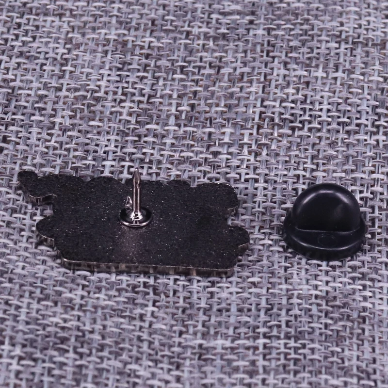 Поворотная эмалированная булавка Винтажная брошь на диван забавные Слова Друзей