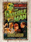 Невидимый человек 1933 постер фильма научная фантастика ужас металлический жестяной знак