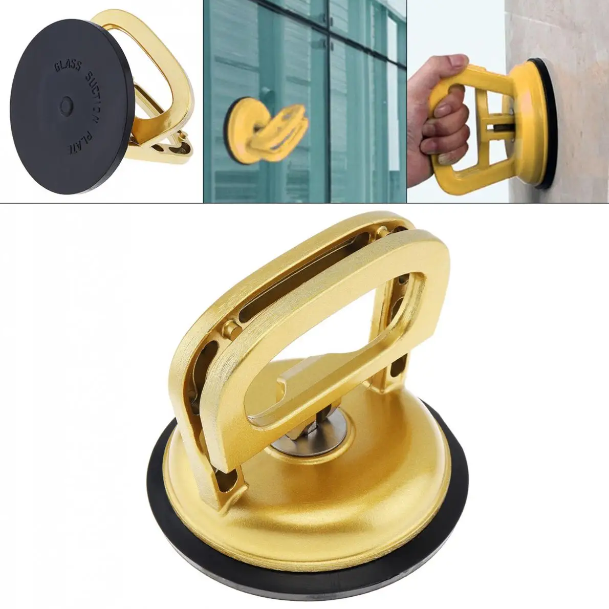 TL F3 золотой алюминиевый сплав сингл коготь присоска Вакуумная с Резиновой