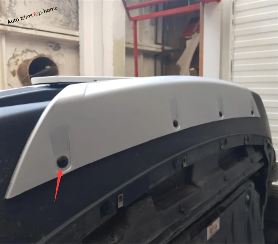 Yimaautotrims Передний + Задний бампер протектор противоскользящая защита Нижняя