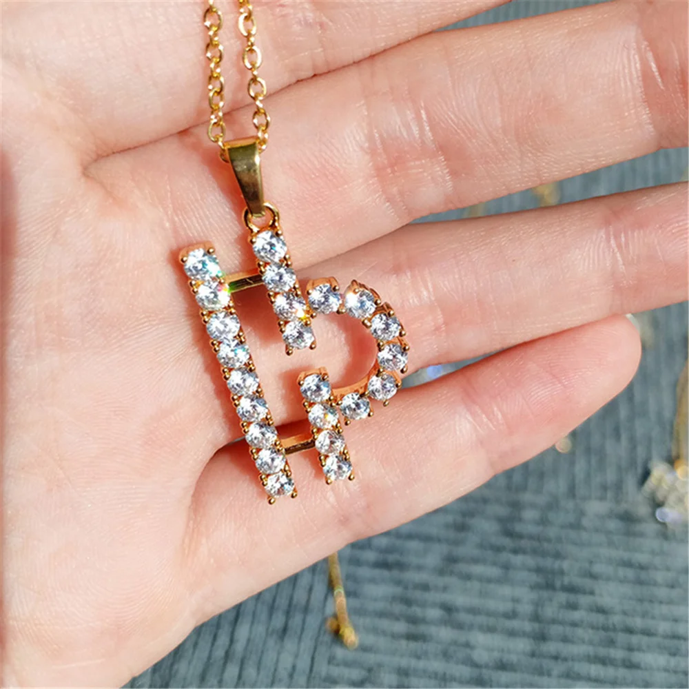 Ожерелье с 12 созвездиями из циркония для женщин и мужчин Овен Лев Водолея