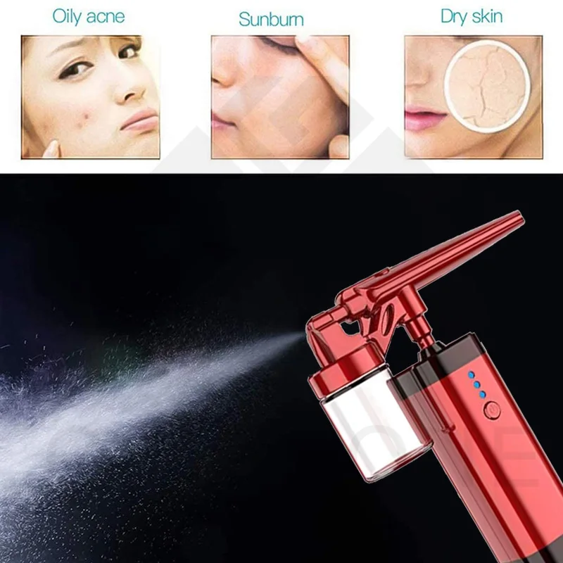 Аэрограф увлажняющий с зарядкой от USB для дизайна ногтей|Устройство ухода за