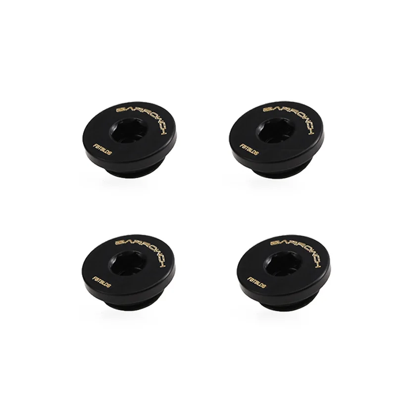 BARROW 4pcs G1/4&quot Ultra Thin Inner Hexagon Water Stop Sealing Lock use for 6MM Hex Wrench Computer Acessories Fitting End Plug |