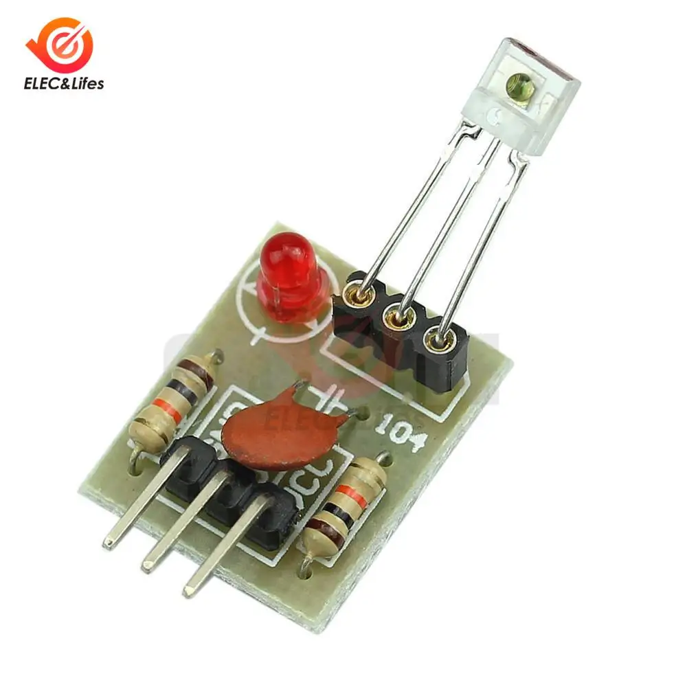 Laser Receiver Sensor Module Non-Modulator Tube Relay Switch High Level Low for Arduino 5V | Инструменты