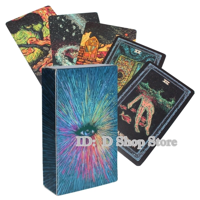 Призма Таро карты oracle палуба английский чтение Fate настольная игра D магазин 78 шт