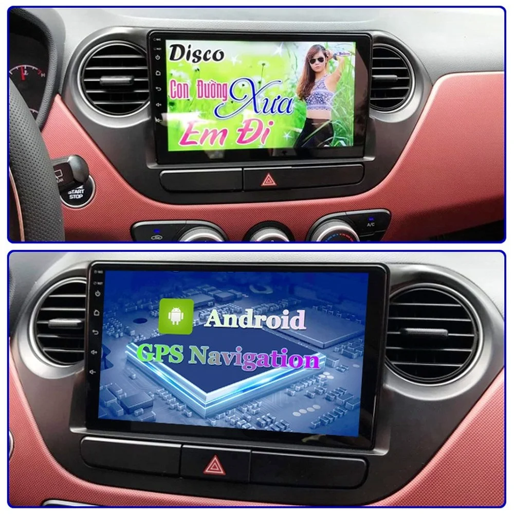 Автомагнитола 4 Гб + 64 ГБ Android 10 0 для HYUNDAI I10/Hyundai Grand i10 2013-мультимедийный плеер с Wi-Fi